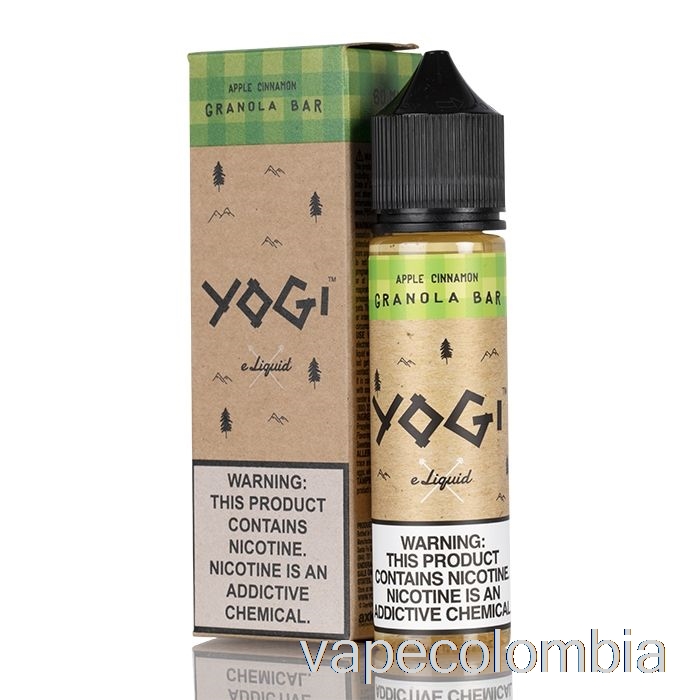 Vape Kit Completo Barra De Granola Manzana Canela - Yogi E-liquid - 60ml 0mg